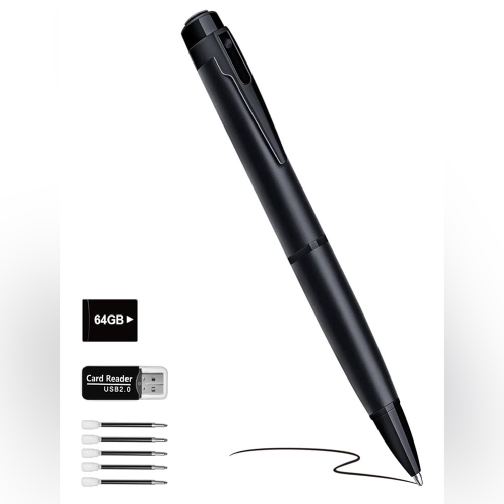 Small Nanny Cam Security Camera Pen